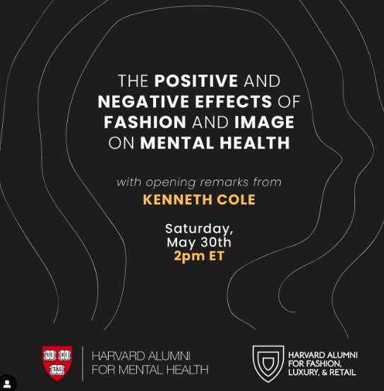 Harvard FL&R's Event May 2022 - The Positive and Negative Effects of Fashion and Image on Mental Health