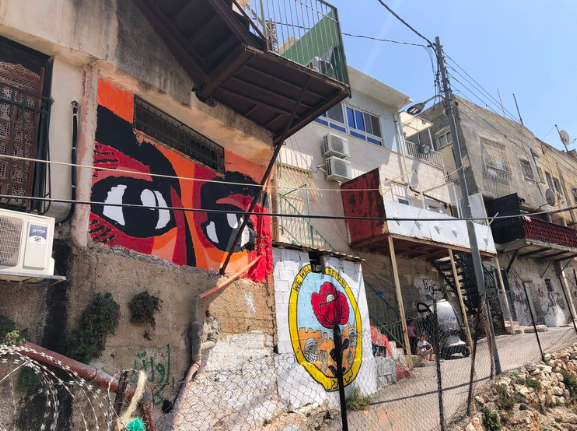 I Witness Silwan Project, Eyes of Zuhri Shwieki, West Bank, Palestine - Art Forces (2018)