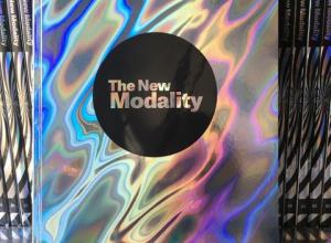 Photo of the cover art from the first issue of The New Modality