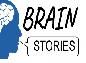 Logo for Brain Stories podcast